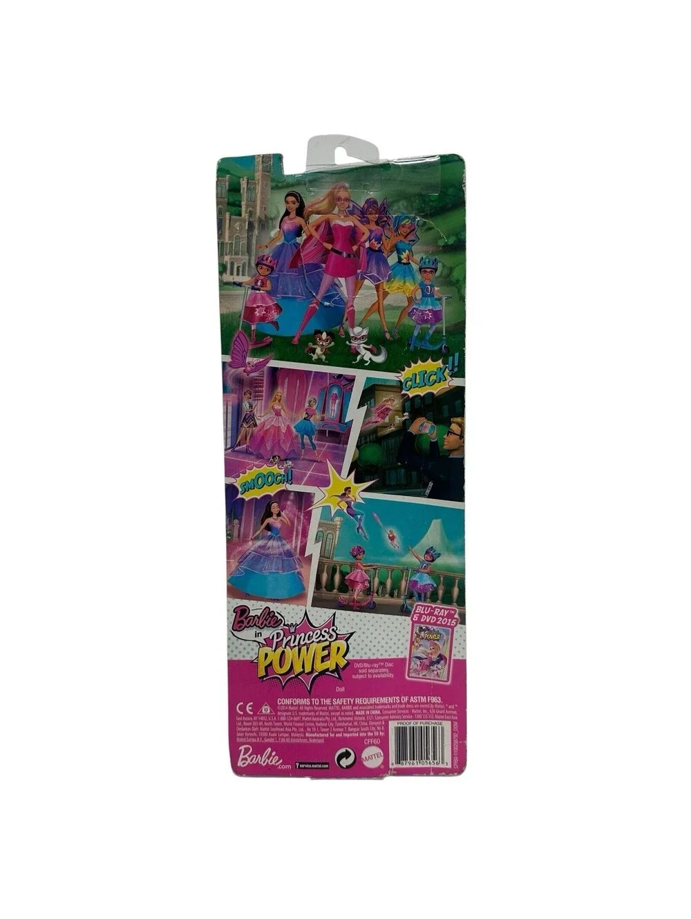 Barbie in Princess Power Super Hero Barbie Doll 2014 New